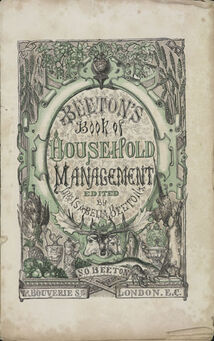 Mrs Beeton S Book Of Household Management Recipes Wiki Fandom