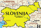 Map of Slovenia