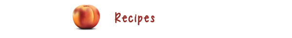 Recipespeach