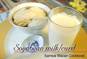 Soyabean Milk and Soyabean Curd