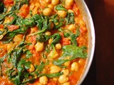 Chickpea and Spinach Curry