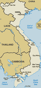 Map of Vietnam