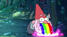 Gnome Rainbow Puke