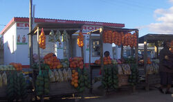 Swaziland Fruit stand