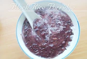 O Bee Muay / Black Rice Porridge