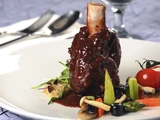 Braised lamb shank