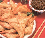 Golden Dumplings - Mandu