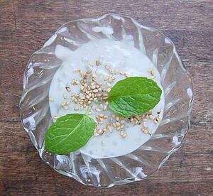 Vietnamese bananasoup