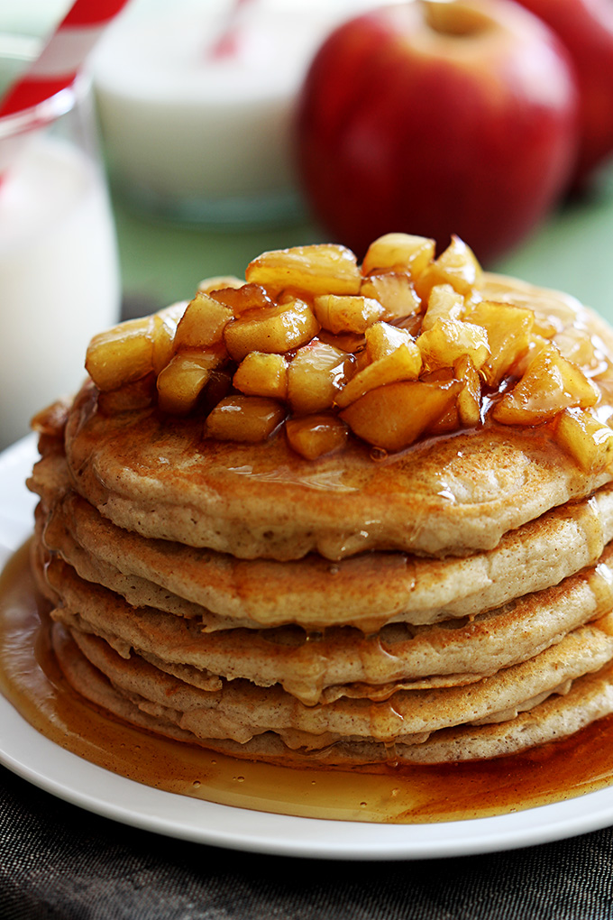 Cinnamon-Apple Pancakes | Recipes Wiki | Fandom