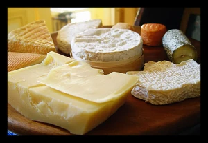 Dairy Products, such as cheese