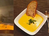 Yeto's Superb Pumpkin and Goat Cheese Soup
