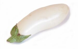 White eggplant