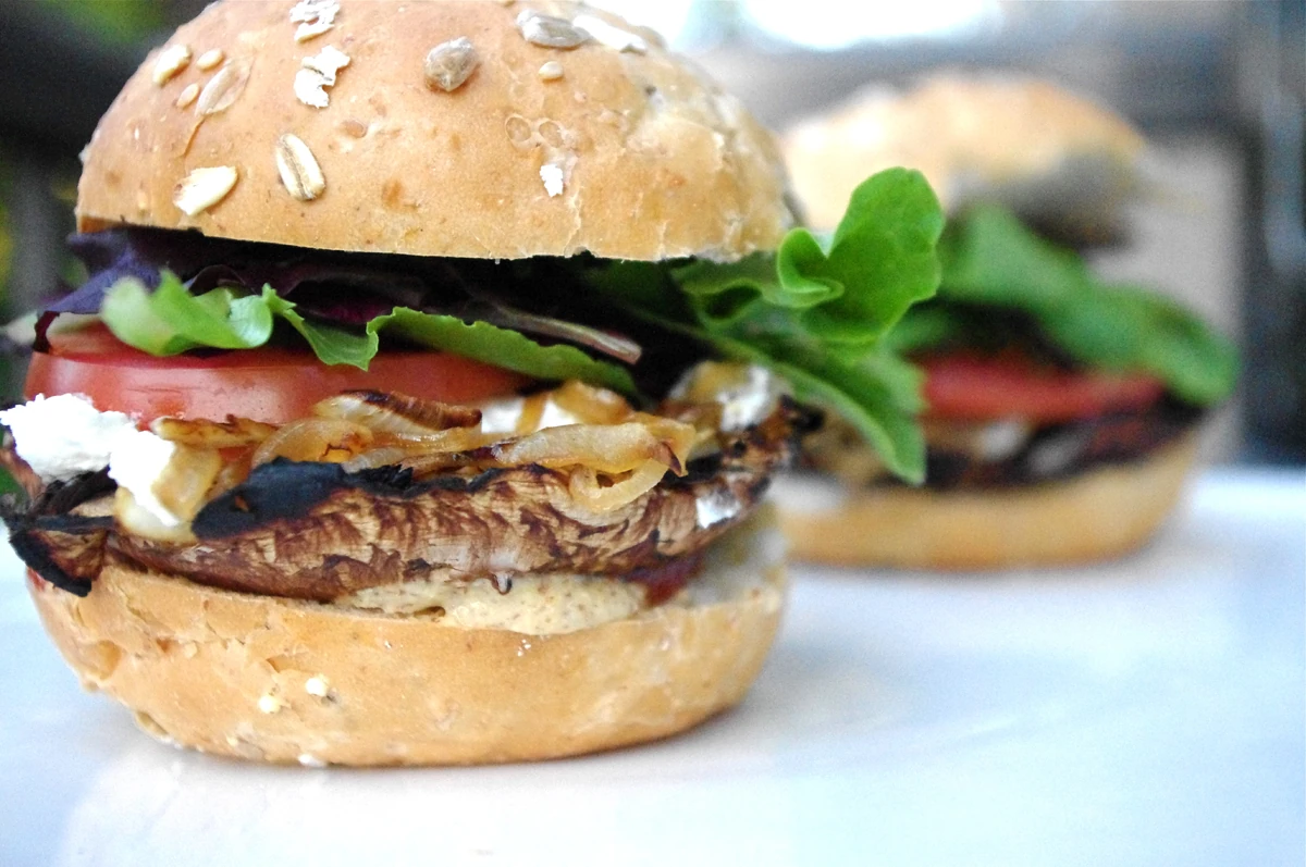 Portabella Mushroom Burgers | Recipes Wiki | Fandom