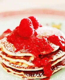Raspberry-pancake