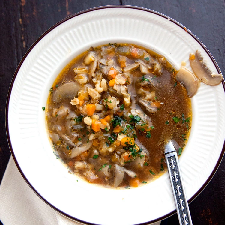 Mushroom and Barley Soup | Recipes Wiki | Fandom