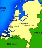 Map of Netherlands - Click to enlarge