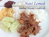 Nasi Lemak with Sambal Ikan Bilis