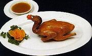Fried rock ptarmigan