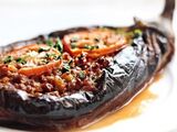 Middle Eastern Stuffed Eggplant