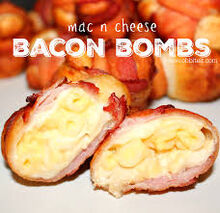 BaconMac And CheeseBombs