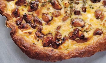 Caramelised Garlic Tart
