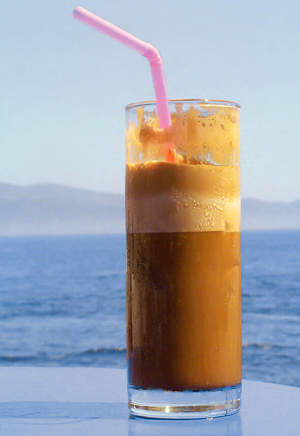 Greek frappe store
