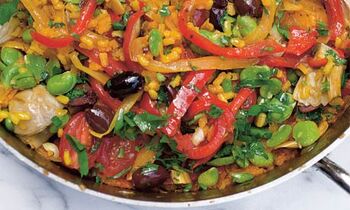 Multi-vegetable Paella