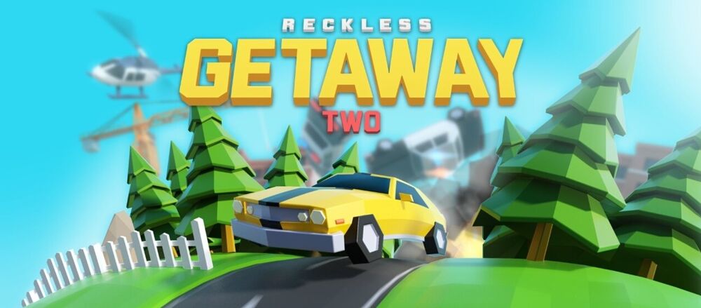 CRIARAM UM JOGO COM MEU NOME! - Reckless Getaway 2 
