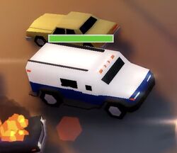 Unplayable Vehicles, Reckless Getaway 2 Wiki