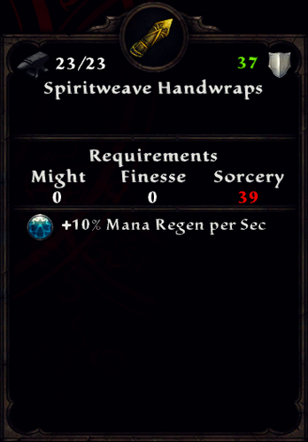 Spiritweave Handwraps Inventory