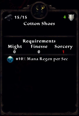 Cotton Shoes Inventory