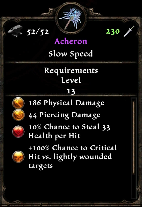 Acheron | Amalur Wiki | Fandom