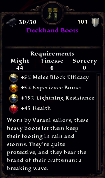 Deckhand Boots Amalur Wiki Fandom