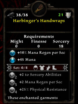Harbingers handwraps IB