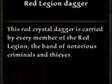 Red Legion Dagger