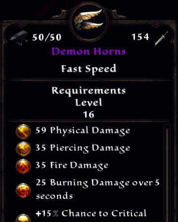 Demon Horns Amalur Wiki Fandom