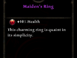 Maiden's Ring