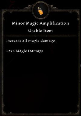 Minor Magic Amplification