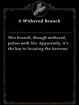 Withered branch