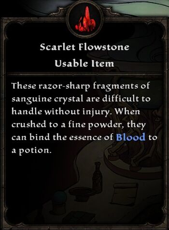 Scarlet Flowstone