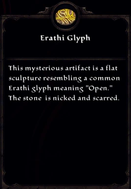 Erathi Glyph Inventory