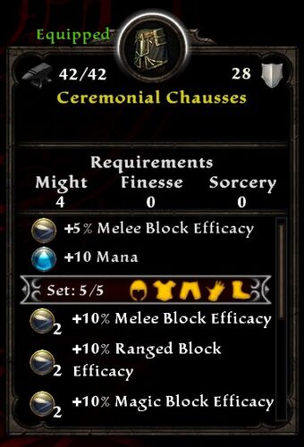 Ceremonial Chausses Amalur Wiki Fandom 