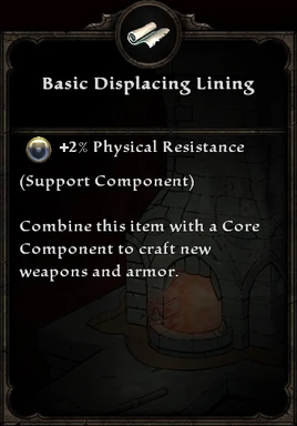 Basic Displacing Lining
