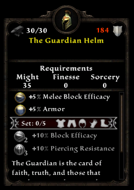 The guardian helm