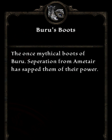 Buru S Boots Amalur Wiki Fandom