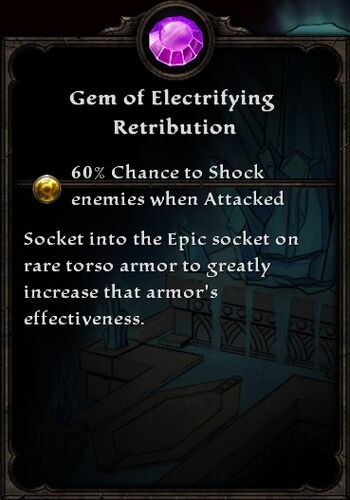 Gem of Electrifying Retribution