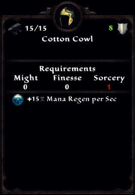 Cotton Cowl Inventory