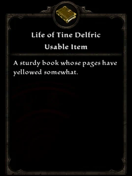 Book life tine delfric