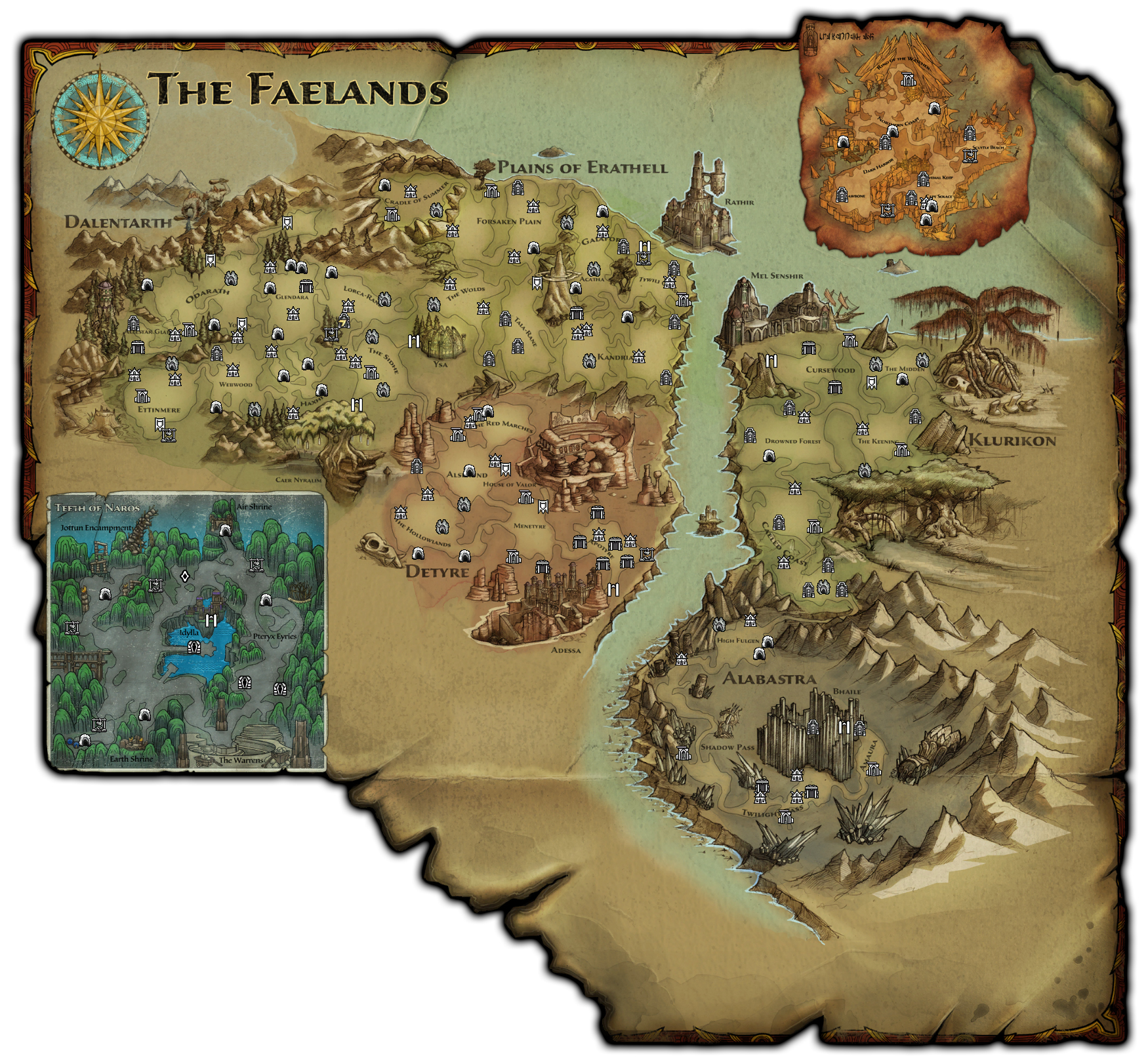 Kingdom Of Amalur Map.