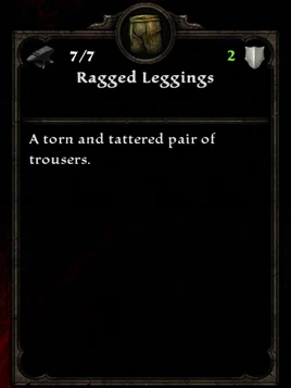 Ragged leggings